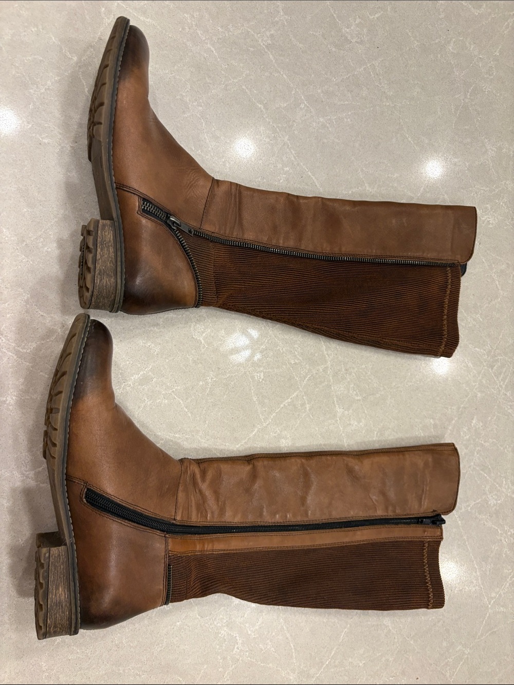 Remonte Women's Knee-High Brown Leather - Picture 2 of 2